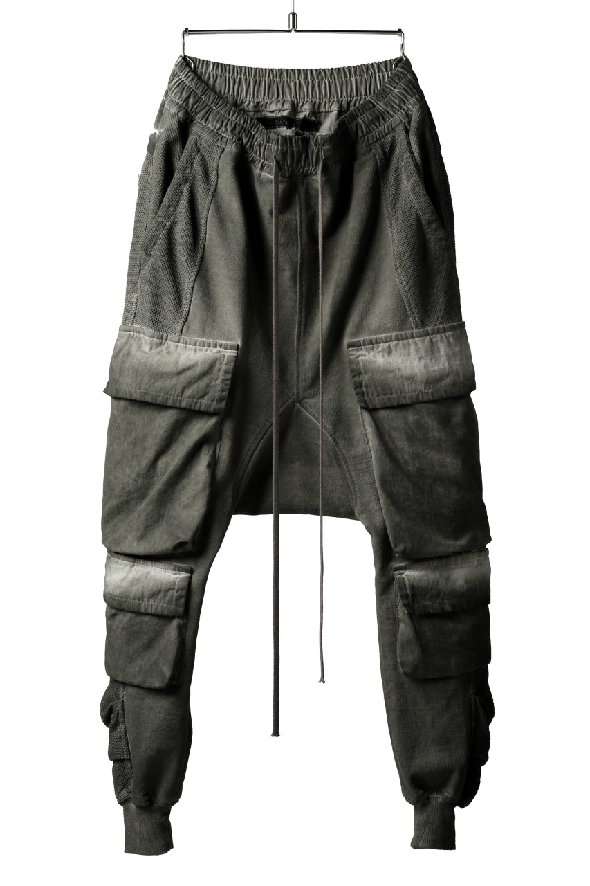 A.F ARTEFACT MILITARY SAROUEL PANTS / MULTI-COMBINATION (COLD DYED