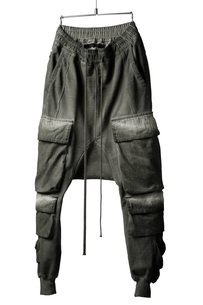 A.F ARTEFACT MILITARY SAROUEL PANTS / MULTI-COMBINATION (COLD DYED KHAKI)