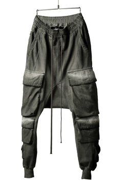 画像をギャラリービューアに読み込む, A.F ARTEFACT MILITARY SAROUEL PANTS / MULTI-COMBINATION (COLD DYED KHAKI)