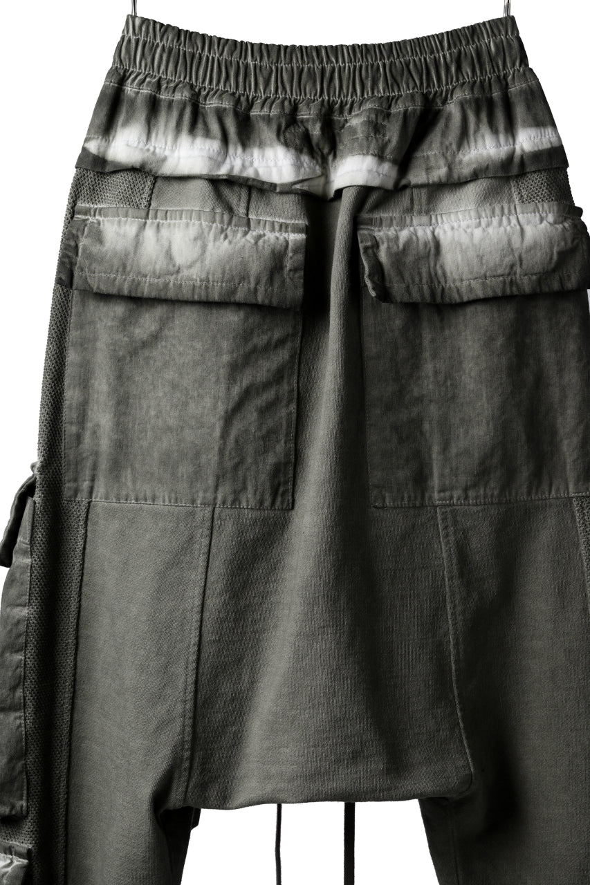 A.F ARTEFACT MILITARY SAROUEL PANTS / MULTI-COMBINATION (COLD DYED KHAKI)