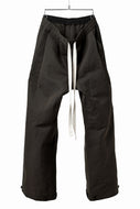 KLASICA GARNER WIDE STRING PANTS / TRI UNION HIGH DENSITY GABARDINE (MILITARY)