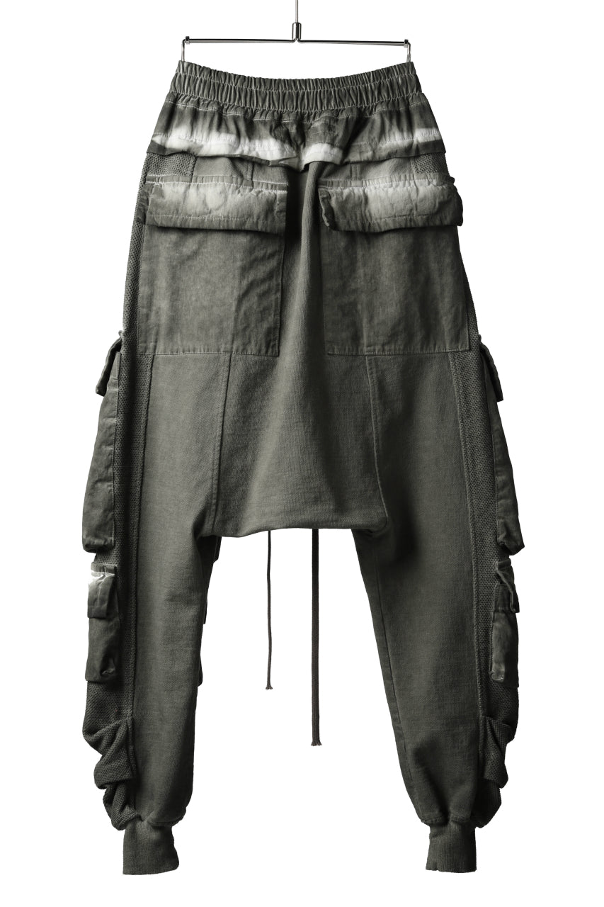 A.F ARTEFACT MILITARY SAROUEL PANTS / MULTI-COMBINATION (COLD DYED KHAKI)