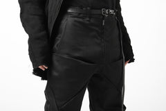 Load image into Gallery viewer, LEON EMANUEL BLANCK exclusive FORCED 6 POCKET LONG PANTS / LIGHT TWILL (BLACK)