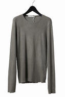 daub DYEING LONG SLEEVE CUTSEWN / C.JERSEY (TAUPE)