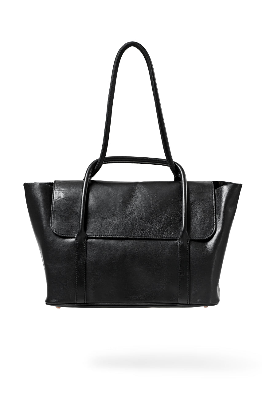 画像をギャラリービューアに読み込む, ierib ONE SHOULDER BOSTON BAG #2 / smooth horse leather (BLACK)