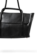 画像をギャラリービューアに読み込む, ierib ONE SHOULDER BOSTON BAG #2 / smooth horse leather (BLACK)