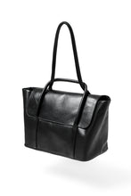 画像をギャラリービューアに読み込む, ierib ONE SHOULDER BOSTON BAG #2 / smooth horse leather (BLACK)