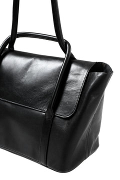 画像をギャラリービューアに読み込む, ierib ONE SHOULDER BOSTON BAG #2 / smooth horse leather (BLACK)