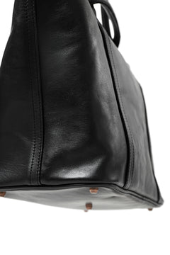 画像をギャラリービューアに読み込む, ierib ONE SHOULDER BOSTON BAG #2 / smooth horse leather (BLACK)