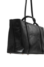 画像をギャラリービューアに読み込む, ierib ONE SHOULDER BOSTON BAG #2 / smooth horse leather (BLACK)