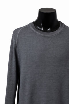 画像をギャラリービューアに読み込む, daub DYEING SWEAT PULLOVER / BRUSHED BACK TERRY FLEECE (GREY)