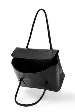 画像をギャラリービューアに読み込む, ierib ONE SHOULDER BOSTON BAG #2 / smooth horse leather (BLACK)