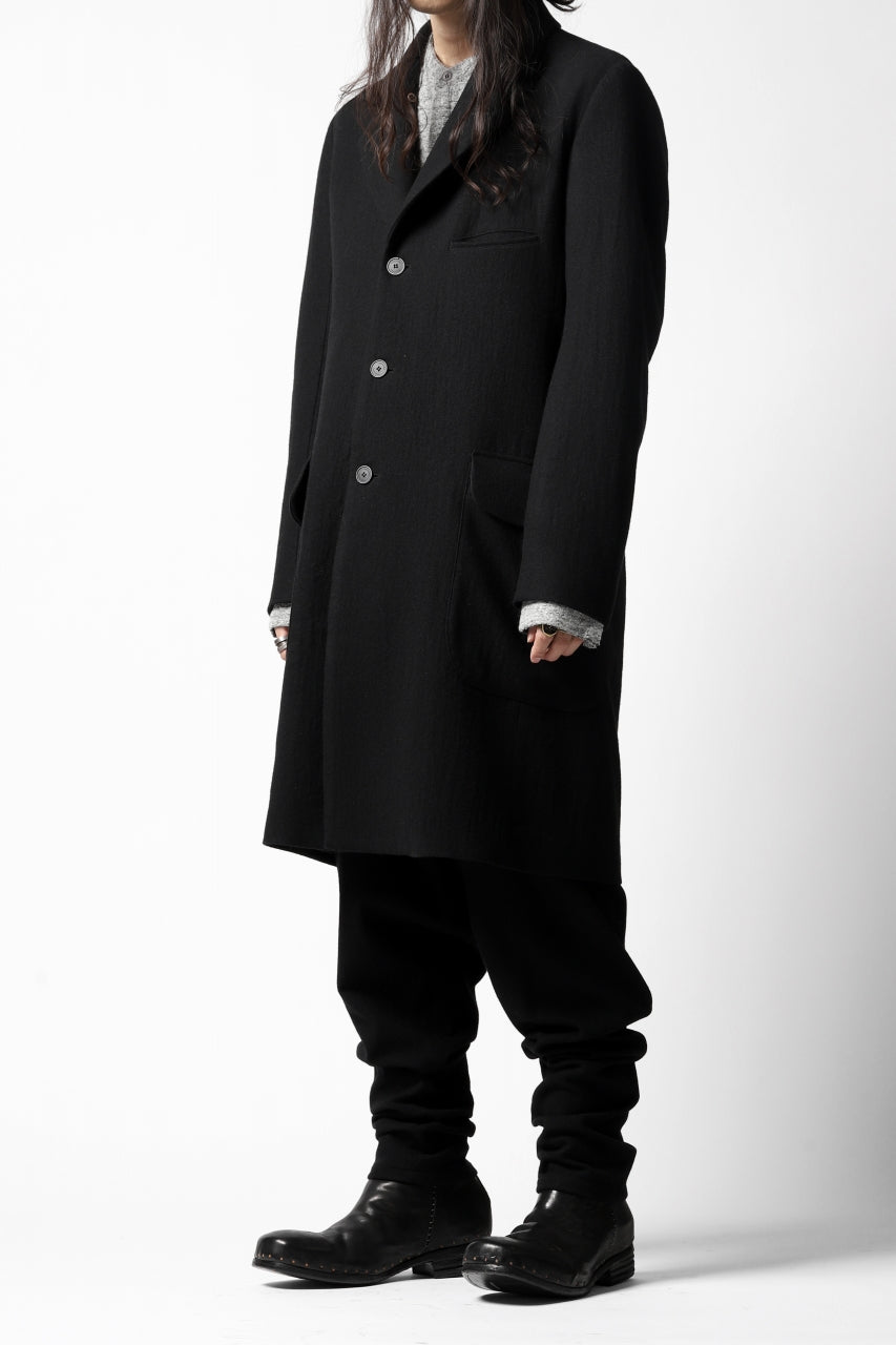 Hannibal. Romeo Long Tailor Coat (COAL BLACK)