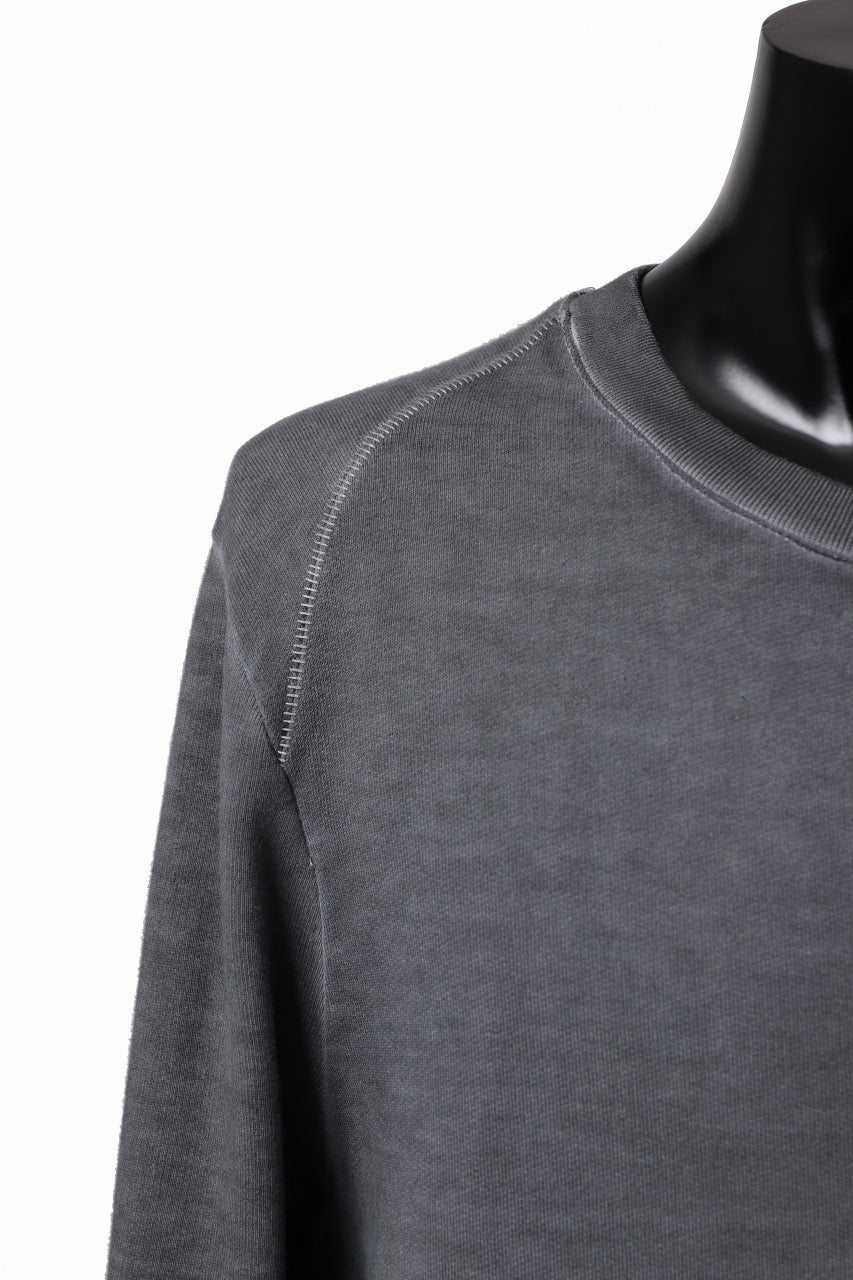 画像をギャラリービューアに読み込む, daub DYEING SWEAT PULLOVER / BRUSHED BACK TERRY FLEECE (GREY)