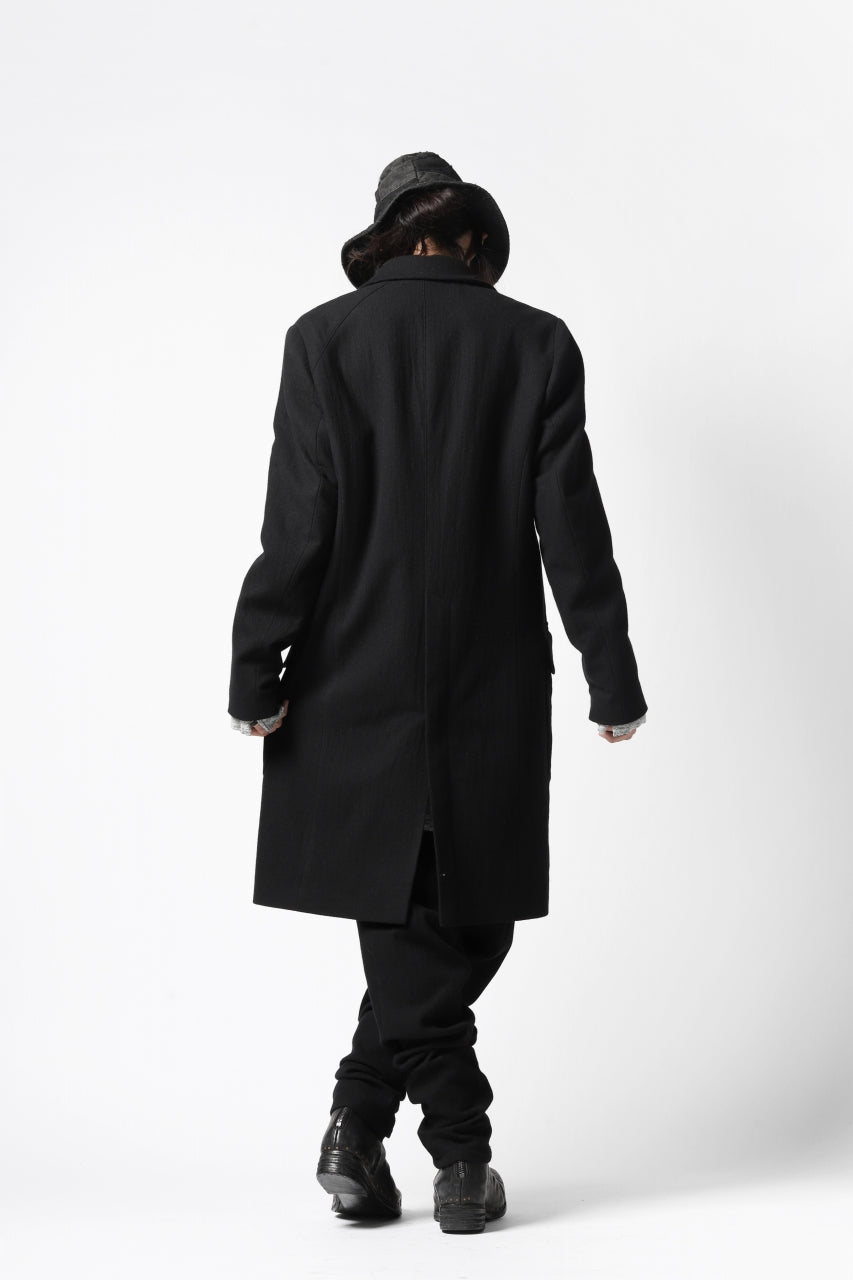 Hannibal. Romeo Long Tailor Coat (COAL BLACK)