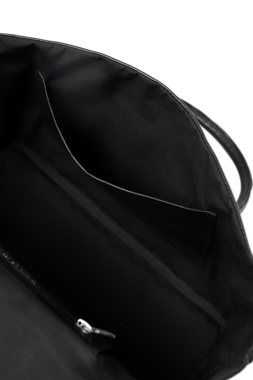 画像をギャラリービューアに読み込む, ierib ONE SHOULDER BOSTON BAG #2 / smooth horse leather (BLACK)