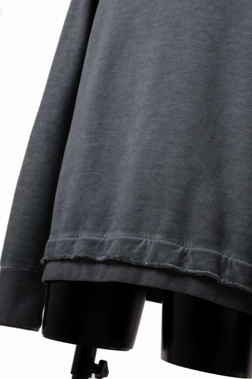 画像をギャラリービューアに読み込む, daub DYEING SWEAT PULLOVER / BRUSHED BACK TERRY FLEECE (GREY)