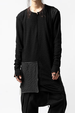 画像をギャラリービューアに読み込む, A.F ARTEFACT exclusive MULITI COMBINED PULLOVER (BLACK×CHECK)