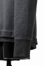 画像をギャラリービューアに読み込む, daub DYEING SWEAT PULLOVER / BRUSHED BACK TERRY FLEECE (GREY)