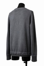 画像をギャラリービューアに読み込む, daub DYEING SWEAT PULLOVER / BRUSHED BACK TERRY FLEECE (GREY)