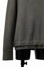 Load image into Gallery viewer, daub DYEING SWEAT PULLOVER / BRUSHED BACK TERRY FLEECE (TAUPE)