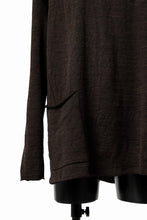 画像をギャラリービューアに読み込む, KLASICA DOZE SIDE POCKET WIDE BODY PULL / JACQUARD KNIT JERSEY (DARK OLIVE)