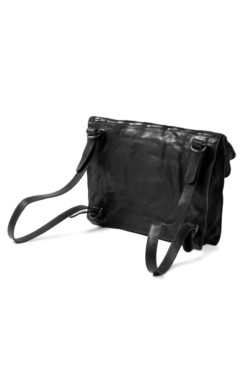 画像をギャラリービューアに読み込む, incarnation MULTI FORMED BAG / CALF SHOULDER (BLACK)