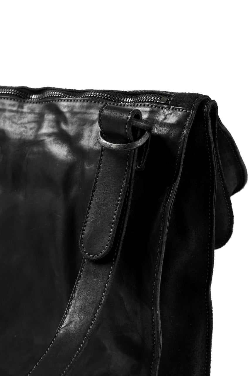 incarnation MULTI FORMED BAG / CALF SHOULDER (BLACK)