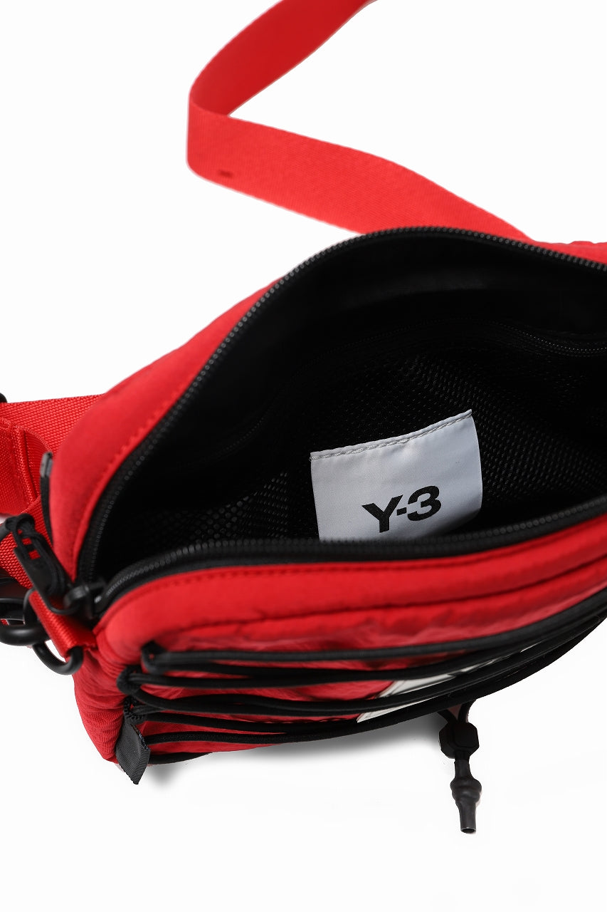 Y-3 Yohji Yamamoto 3WAY SLING BAG / CORDURA® NYLON (SCARLET)