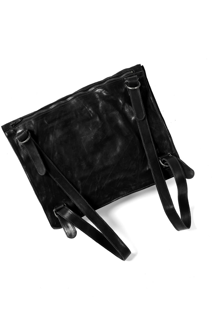 画像をギャラリービューアに読み込む, incarnation MULTI FORMED BAG / CALF SHOULDER (BLACK)