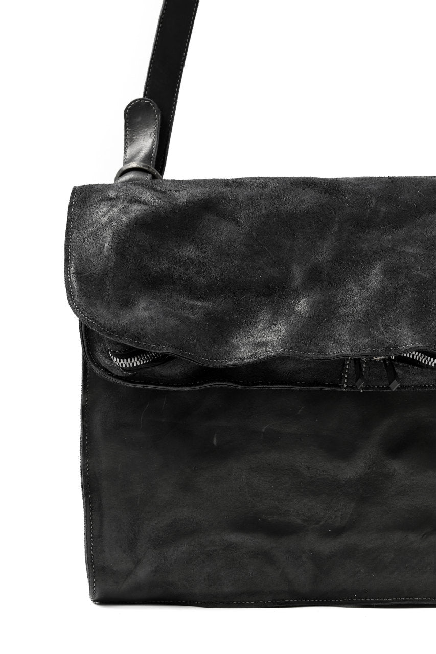 画像をギャラリービューアに読み込む, incarnation MULTI FORMED BAG / CALF SHOULDER (BLACK)