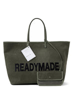 Load image into Gallery viewer, READYMADE DOROTHY BAG LARGE (GREEN #B)