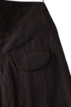 画像をギャラリービューアに読み込む, Hannibal. Cropped Trousers Natural Fit / harriet 194. (BURGUNDY)