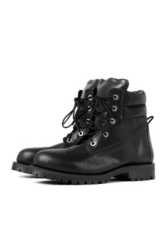 画像をギャラリービューアに読み込む, Portaille exclusive LEX-W20 TREK Laced Boots / VACCHETTA SMOOTH (BLACK)