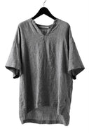 _vital exclusive minimal tunica tops / thin striped linen (BEIGE)