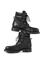 画像をギャラリービューアに読み込む, Portaille exclusive LEX-W20 TREK Laced Boots / VACCHETTA SMOOTH (BLACK)