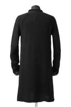画像をギャラリービューアに読み込む, forme d&#39;expression Buttoned Up Knitted Coat (Black)