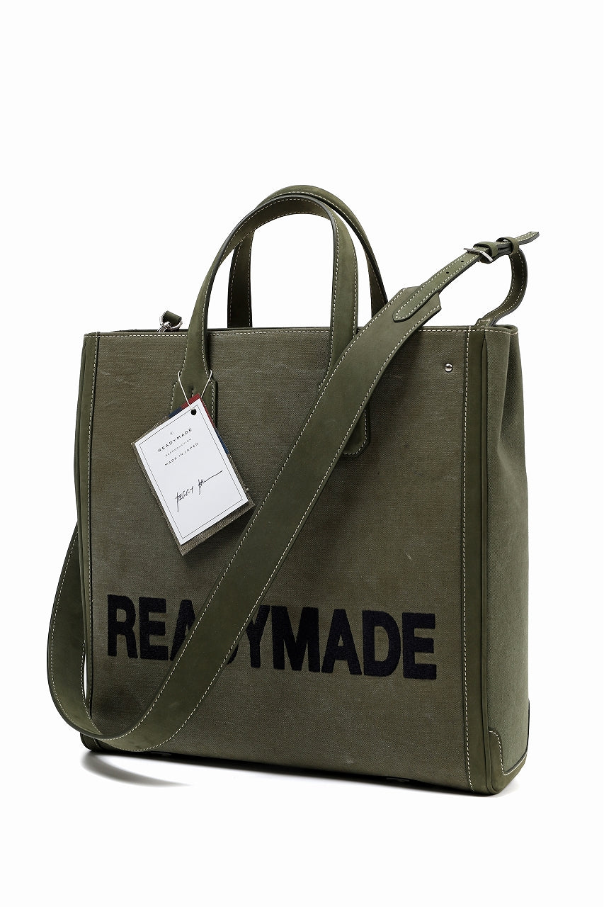 READYMADE レディーメイドPEGGY BAG KHAKIブランドネームである