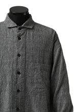 画像をギャラリービューアに読み込む, forme d&#39;expression Oversized Shirt w/ Pocket (Glen Check)