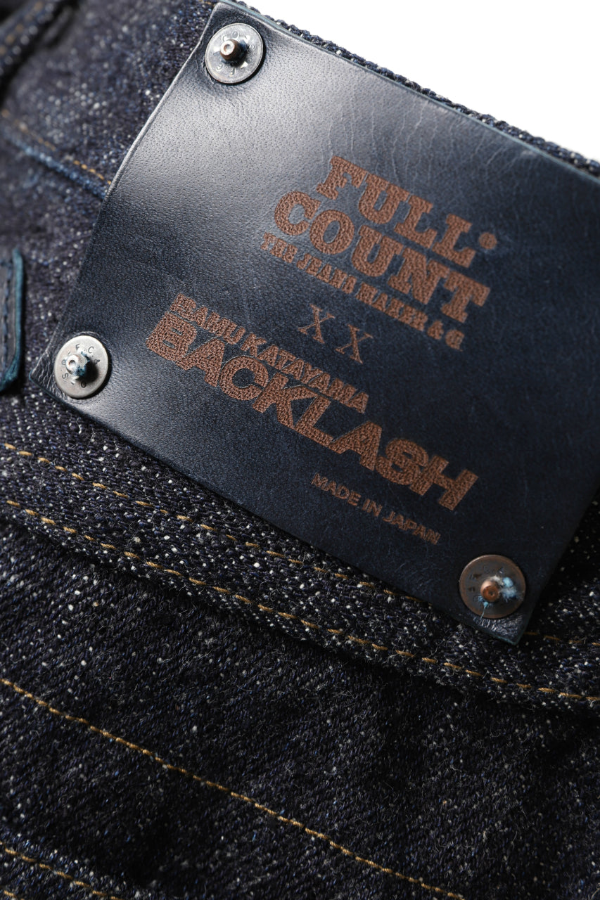 画像をギャラリービューアに読み込む, BACKLASH xx FULLCOUNT Collaboration THREE DIMENSIONAL PANTS / 15.5oz ZIMBABWE DENIM (INDIGO BLUE)