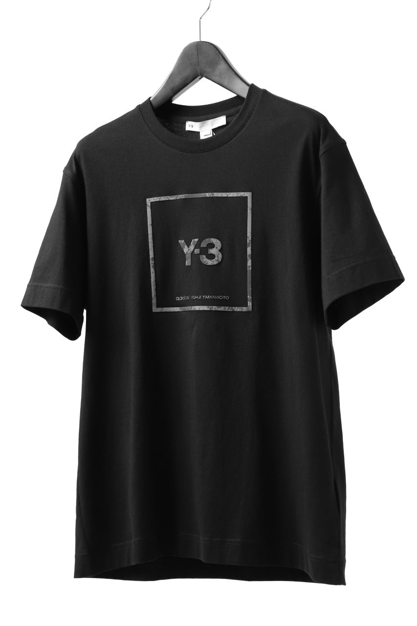 Y-3 Yohji Yamamoto U SQUARE LABEL GRAPHIC SS TEE / REFLECTION LOGO