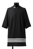 Y-3 Yohji Yamamoto HORIZONTAL STRIPES LOOSEY TOPS (BLACK)