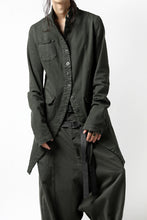Load image into Gallery viewer, Pxxx OFF by PAL OFFNER PINGUIN JACKET / STRETCH DENIM (MOSS*KHAKI)