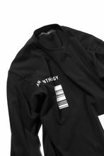 Load image into Gallery viewer, A.F ARTEFACT &quot;NUMBERS&quot; LOOSEY LONG SLEEVES (BLACK)