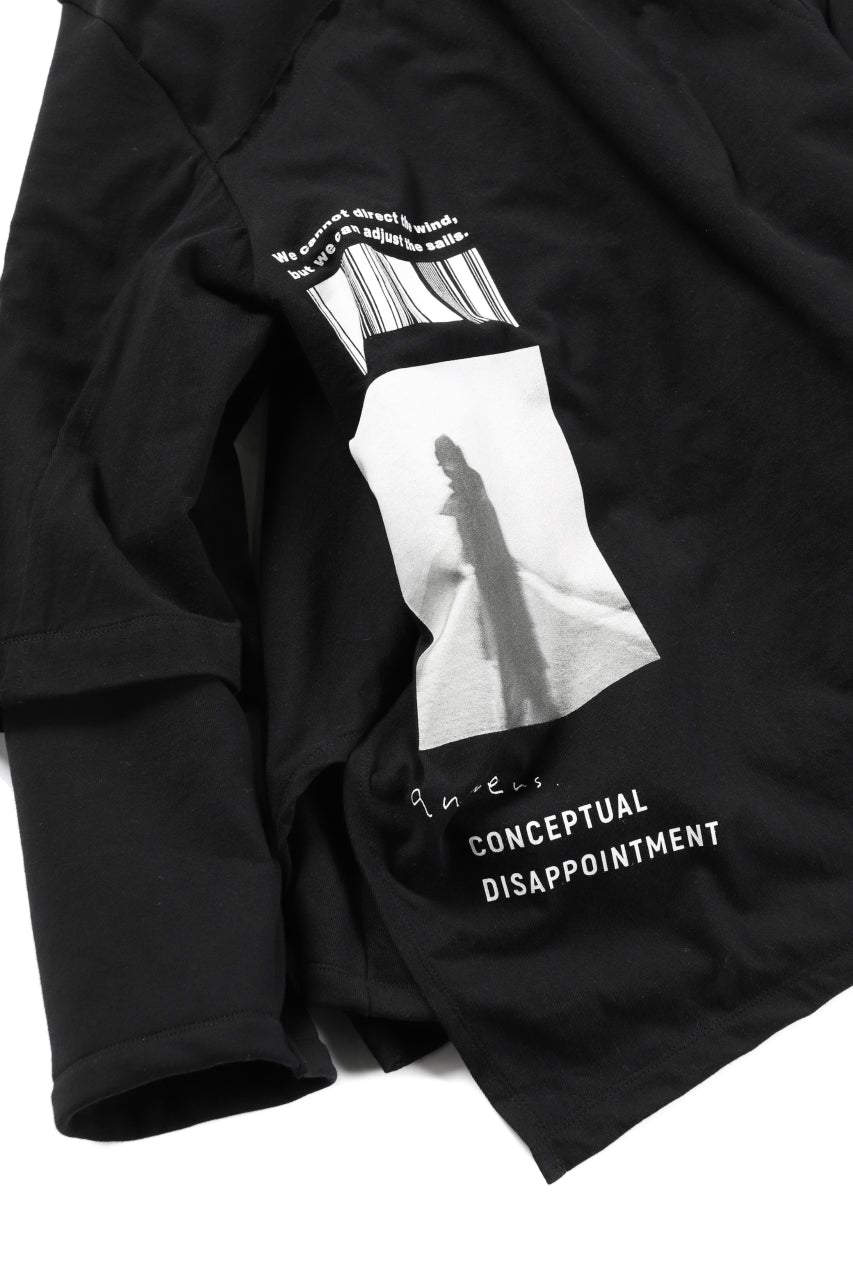A.F ARTEFACT "Trunk-Show" ANSWERS DOCKING SWEATER TOPS (BLACK)