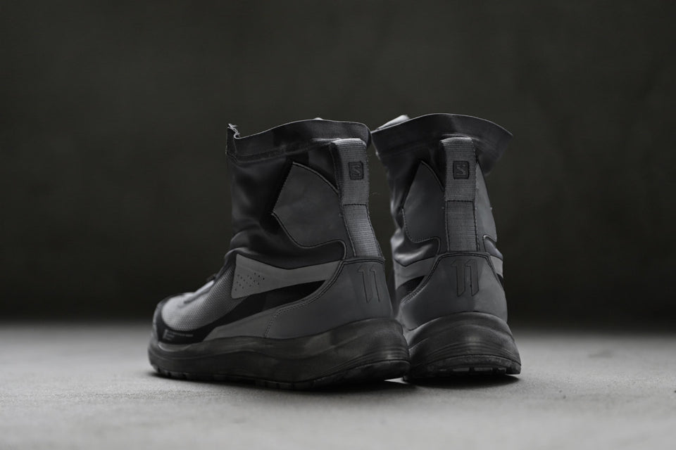 Load image into Gallery viewer, 11 BY BORIS BIDJAN SABERI x SALOMON &quot;BAMBA 2 HIGH&quot; (OBJECT DYED LIGHT GREY)