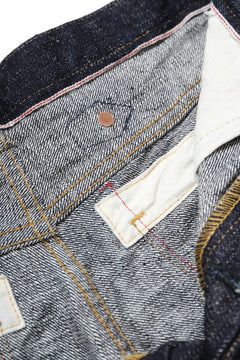 画像をギャラリービューアに読み込む, BACKLASH xx FULLCOUNT Collaboration BOOTCUT PANTS / 15.5oz ZIMBABWE DENIM (INDIGO BLUE)