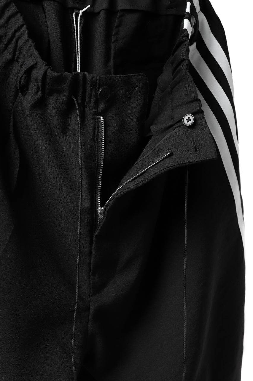 画像をギャラリービューアに読み込む, Y-3 Yohji Yamamoto ELEGANT THREE STRIPES TAILOR-SHORTS (BLACK)