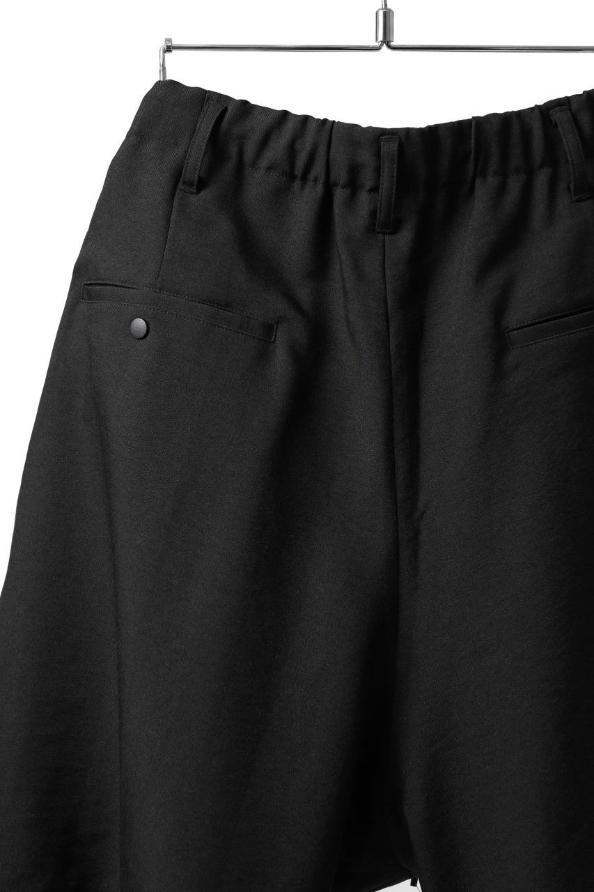 画像をギャラリービューアに読み込む, Y-3 Yohji Yamamoto ELEGANT THREE STRIPES TAILOR-SHORTS (BLACK)