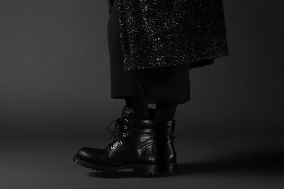 画像をギャラリービューアに読み込む, Portaille exclusive LEX-W20 TREK Laced Boots / VACCHETTA SMOOTH (BLACK)